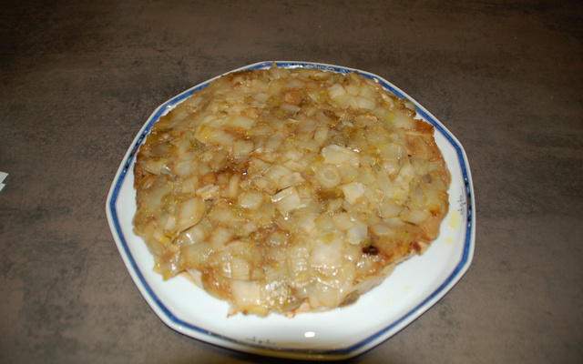 Tatin d'endives au chèvre facile