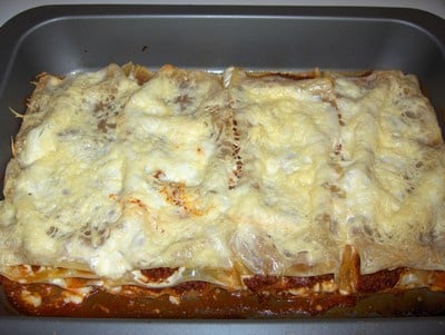 Lasagnes allégées