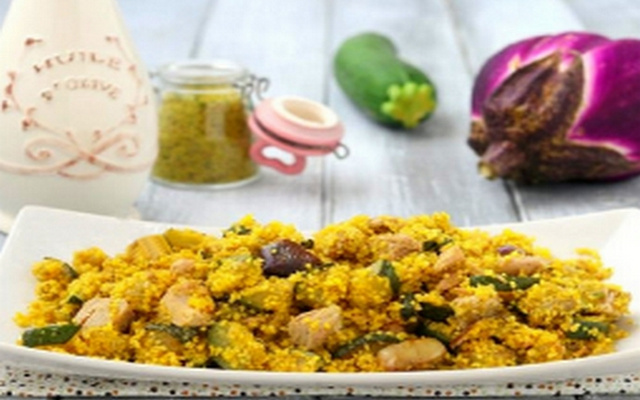 Couscous froid sicilien