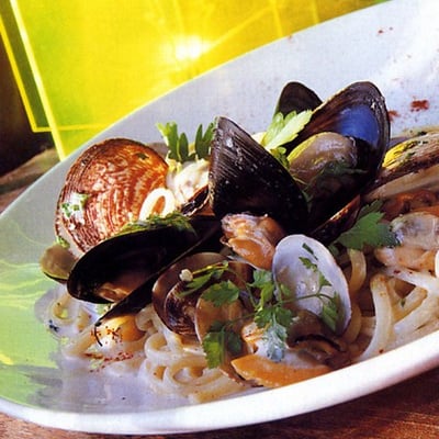 Linguini aux coquillages