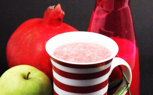 Smoothie à la grenade