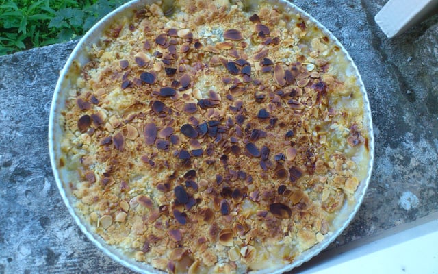 Crumble kiwi poires bananes