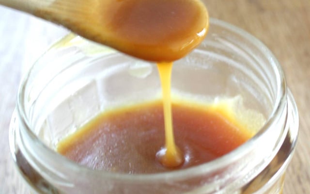 Caramel de rhubarbe