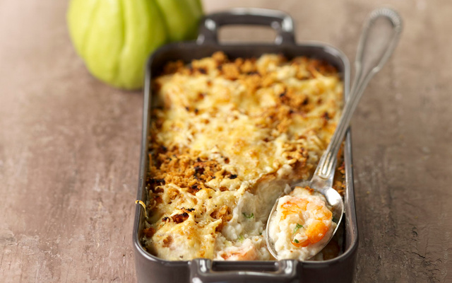 Gratin de christophines