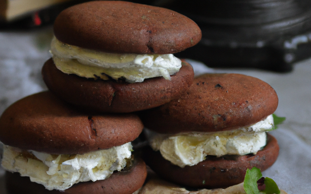 Whoopies au fromage de chèvre