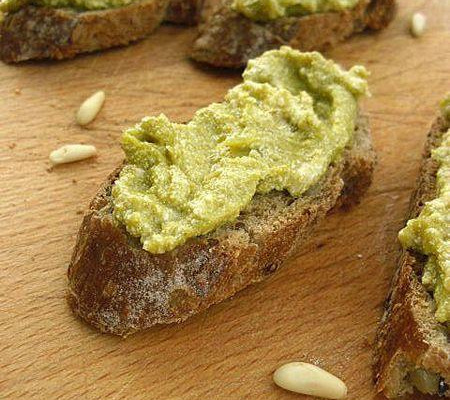 Le pesto d'asperges vertes