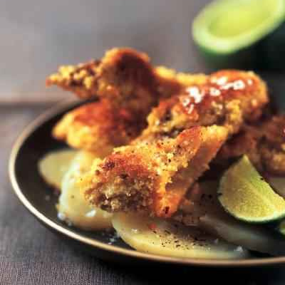 Tablier de sapeur pané