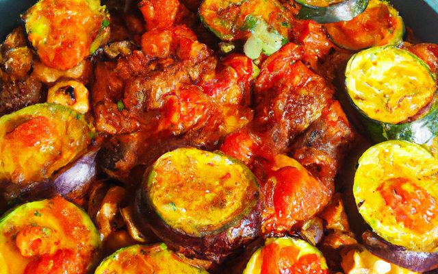 Tchektchouka ou ratatouille algérienne