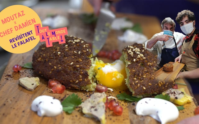 L'Oeuf'alafel par Moutaz et Chef Damien