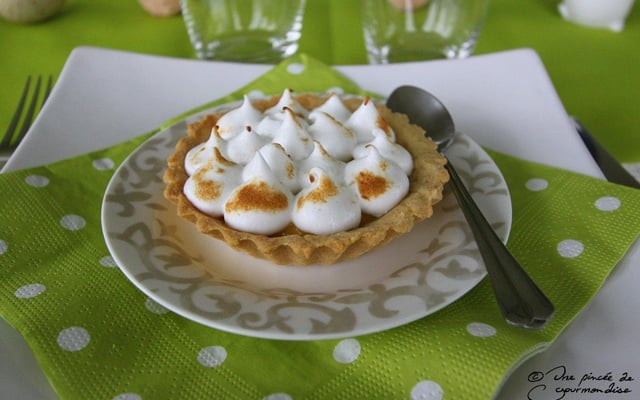 Tarte au citron meringuée dans les règles de l'art