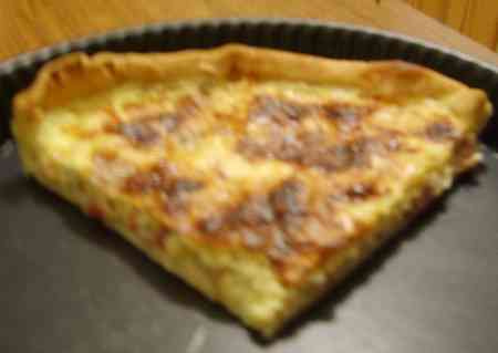 Quiche lorraine faite maison