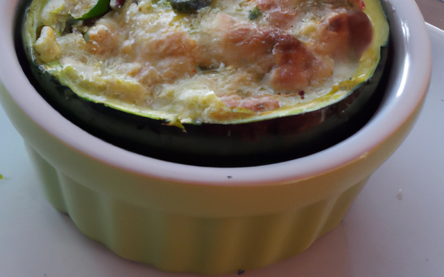 Soufflé de courgettes au thermomix