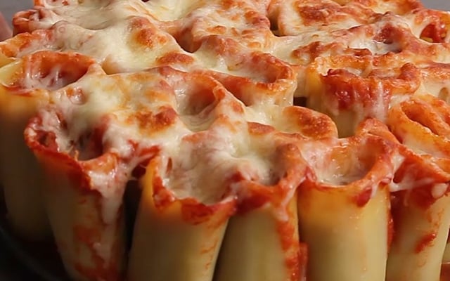 Gâteau de pâtes Rigatoni