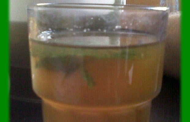 Thé à la menthe maison