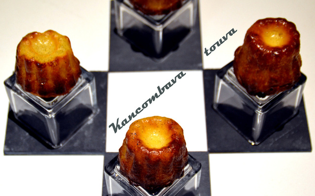 Un p'tit zeste pour les cannelés