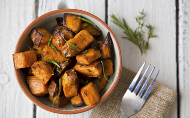 Patate douce sautée aux épices cajun