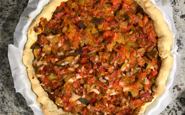 Tarte aux légumes du soleil