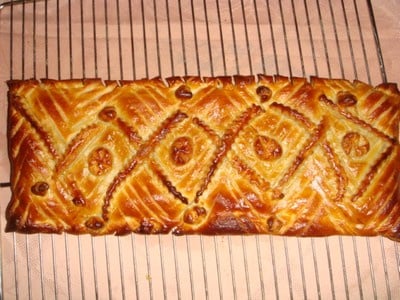 Feuilleté moelleux au jambon