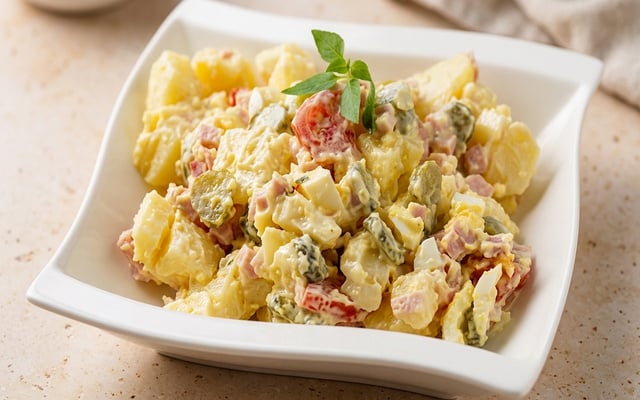 Salade piémontaise rafraîchissante