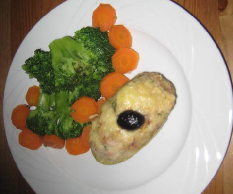 Pommes de terre farcies express