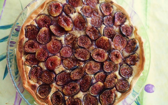 Tarte aux figues et crème d'amande