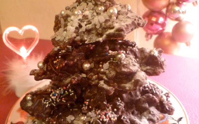 Sapin en chocolat
