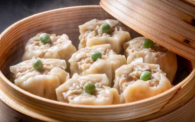 Raviolis de crevettes vapeur ou Siu Maï