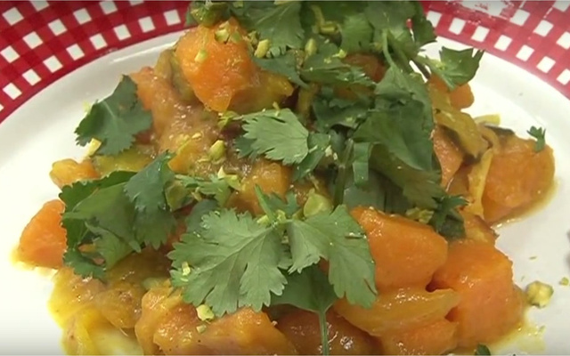 Tajine de patates douces