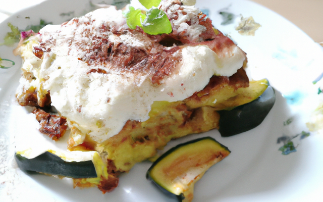 Tiramisu aux courgettes
