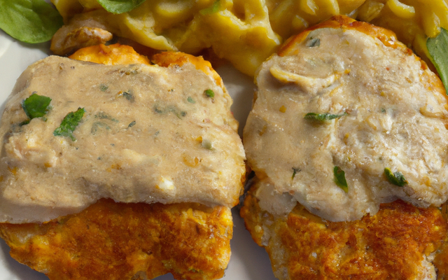 Escalopes de dinde et pâtes