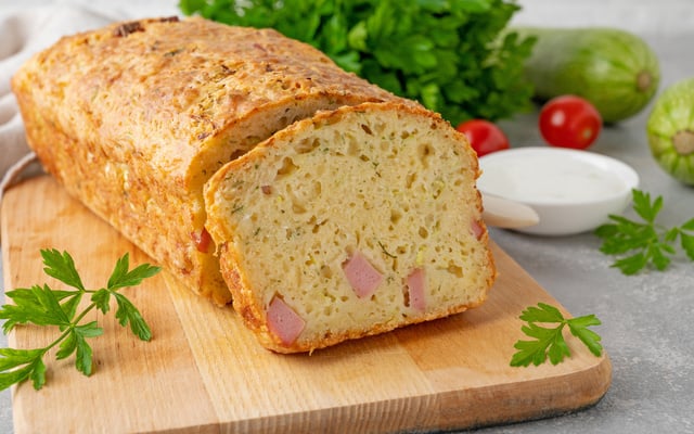 Cake au jambon sans oeufs