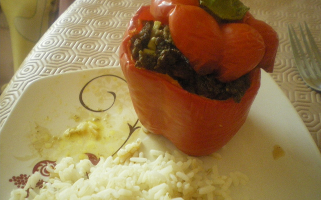 Poivrons farcis savoureux