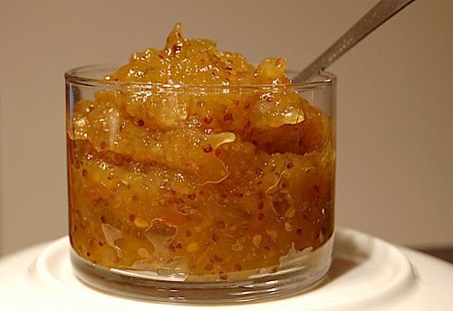 Ketchup de tomates vertes