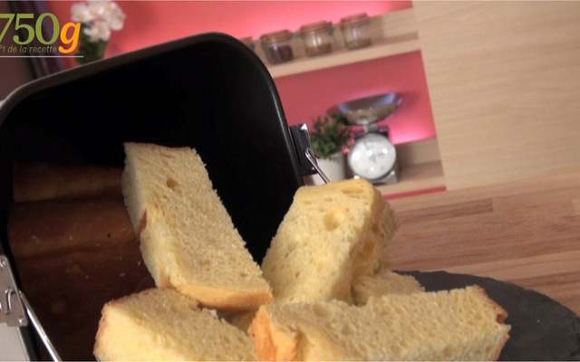 Brioche en Machine à pain