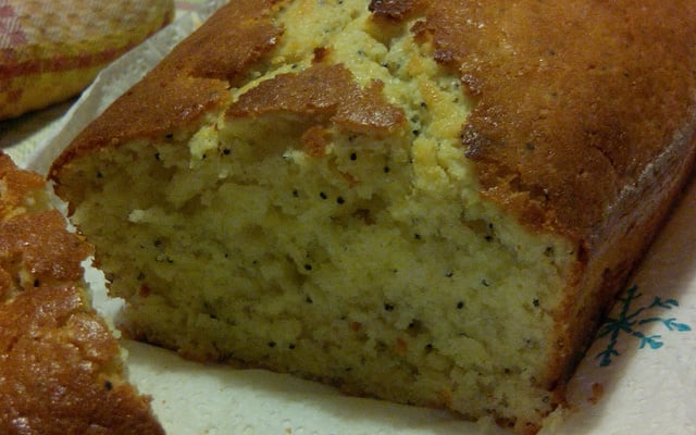 Cake au citron et aux graines de pavot