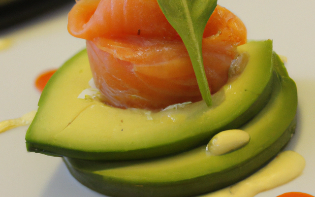 Avocat au saumon fumé