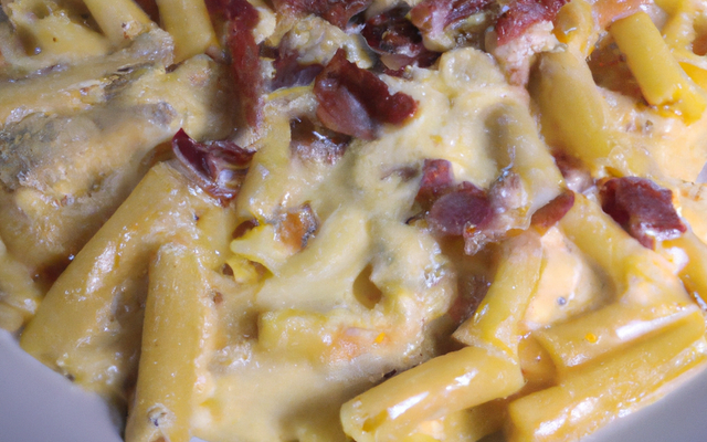 Pâtes à la carbonara économiques