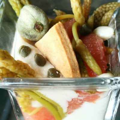 Vert in blanc et vue en rose