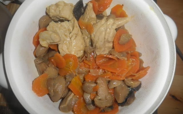 Poulet sauce au Maroilles