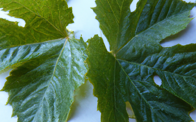 feuilles de vigne surprises