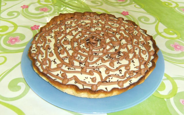 Tarte aux 2 chocolats