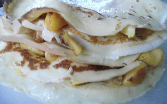 Gâteau aux crêpes