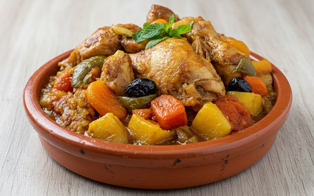 Tajine de poulet au thermomix