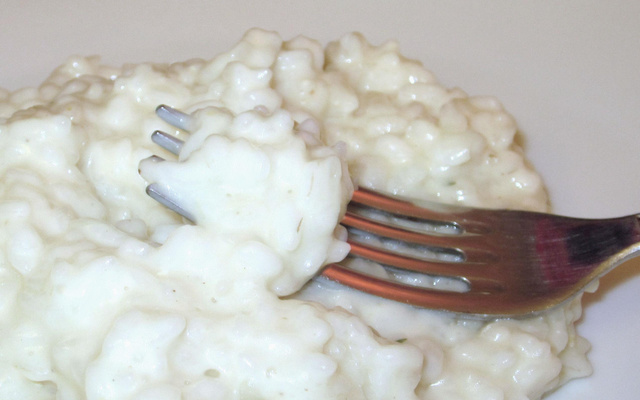 Le risotto au piment d'espelette