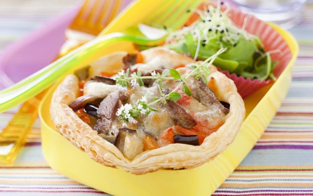 Pizzettas à l'agneau