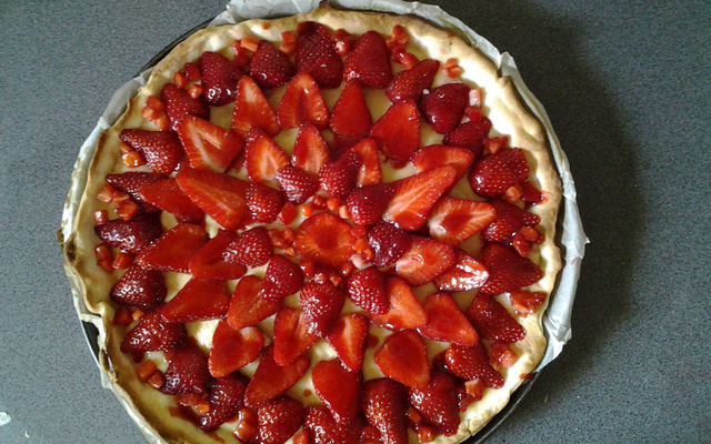 Tarte à la fraise