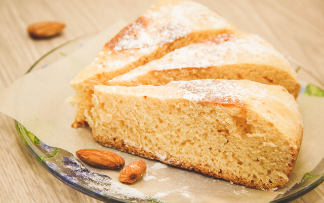 Gâteau vegan aux amandes