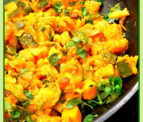 Tajine de patates douces