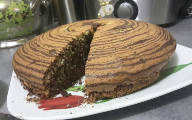 Zebra Cake