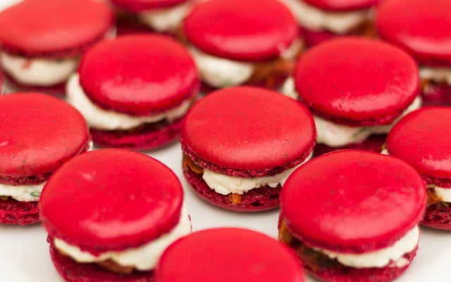 Macarons Saint-Môret et tomates séchées